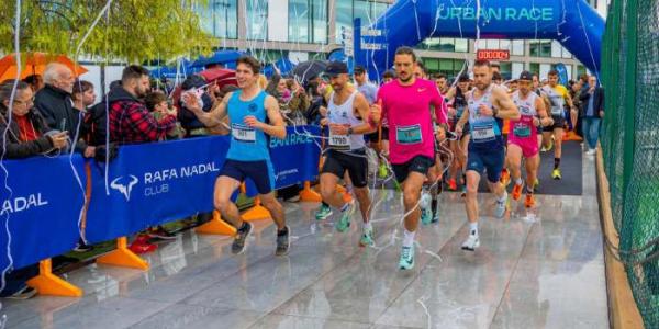Participantes de la Rafa Nadal Academy Urban Race