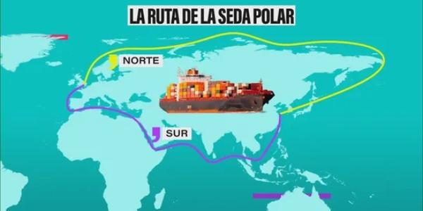Así es la ruta marítima que China va a realizar para que te lleguen antes los paquetes
