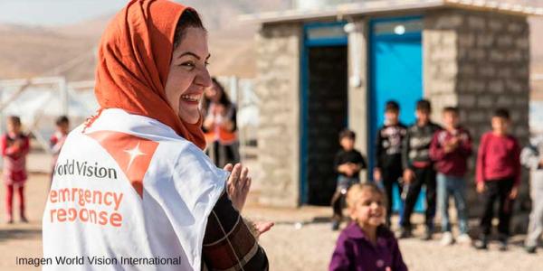 Trabajadores de World Vision