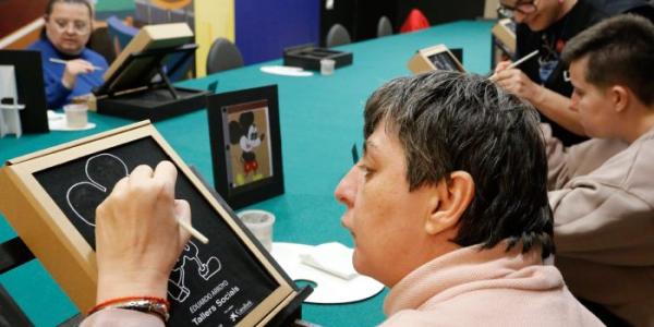Talleres con personas con discapacidad