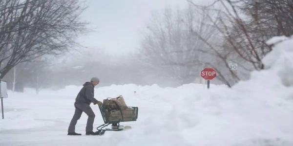 Temporal de nieve en Estados Unidos