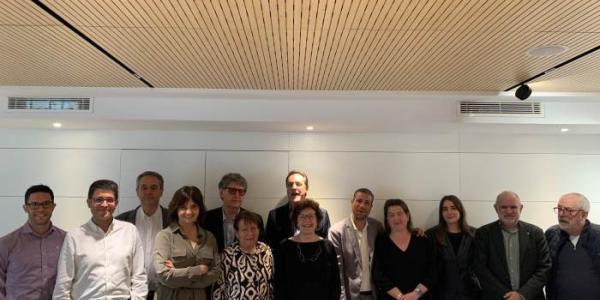 Imagen de los jurados de los Premios Solidarios de ONCE Cataluña 