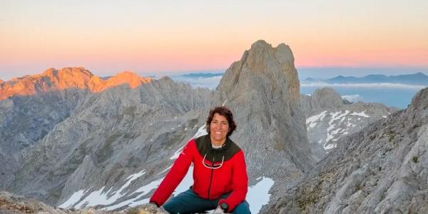 Vanesa Almeida, alpinista con TEA
