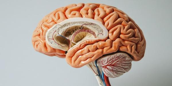 Desarrollado el mapa de las conexiones que parten del cerebelo (parte inferior de la imagen) 