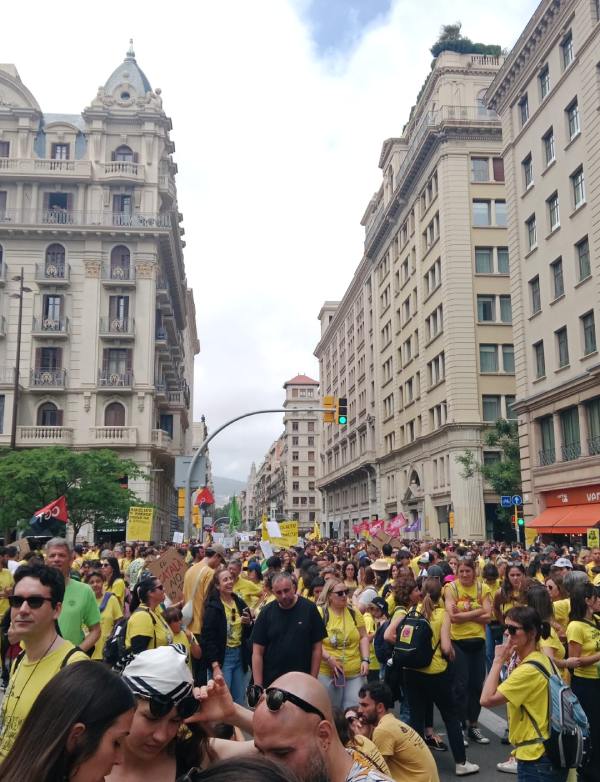  manifestación Cataluña/ GNDiario