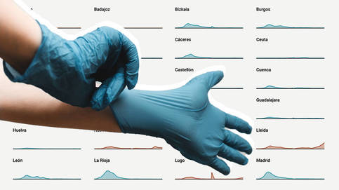 Casos de COVID-19 por provincias / El Confidencial   