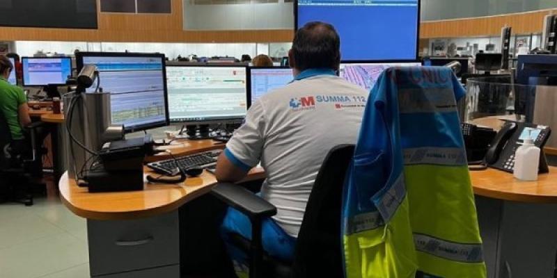 Centralita teléfono de emergencias 112