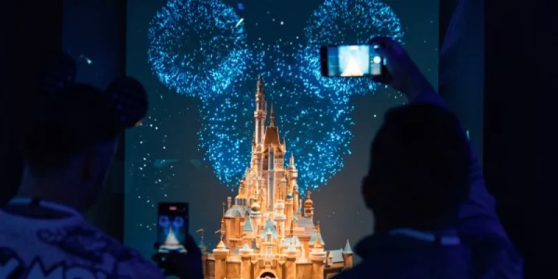 Castillo de Mickey Mouse en Disney The Exhibition