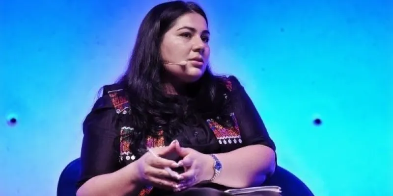La periodista y activista afgana Khadija Amin