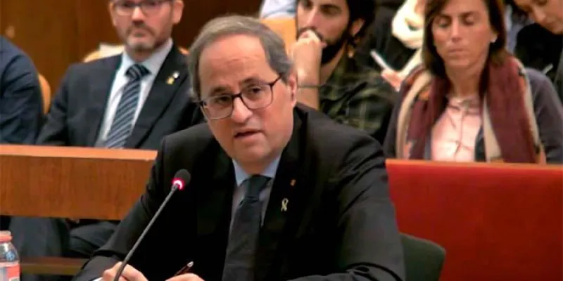 El TSJ de Cataluña condena a año y medio de inhabilitación a Quim Torra por desobediencia