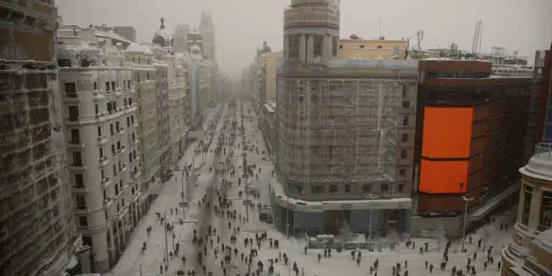 Madrid recibirá una ola de frío tras el temporal Filomena