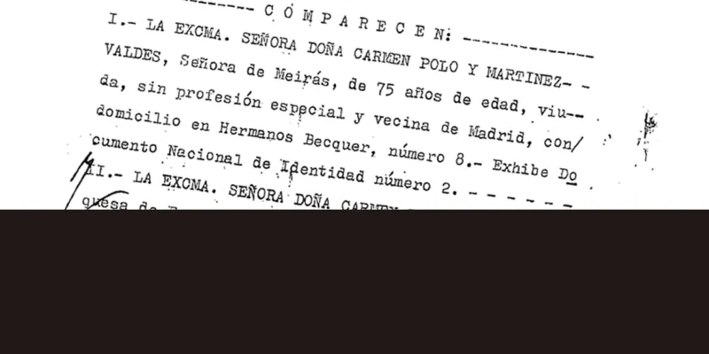 Testamento Herencia Franco