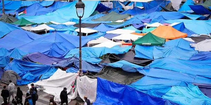 acampada en Sol