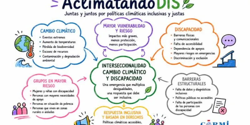 Infografía del proyecto 'AclimatandoDIS' 