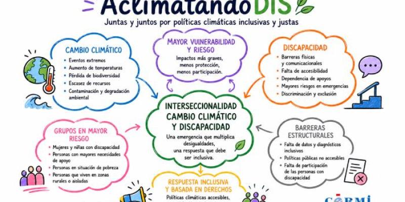 Infografía del proyecto 'AclimatandoDIS' 
