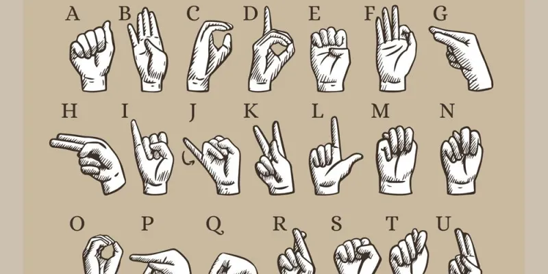 Alfabeto en lengua de signos 