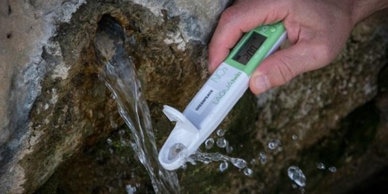 Medidor de nitratos en el agua