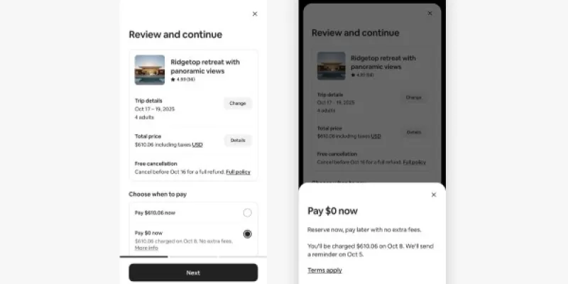Airbnb Plataforma de reservas en un móvil