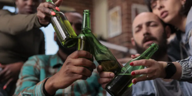 Disminución en el consumo de alcohol