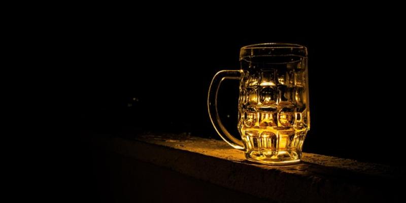 Una jarra de cerveza