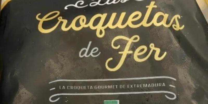 Detalle del empaquetado de una de las variedades de croquetas afectadas