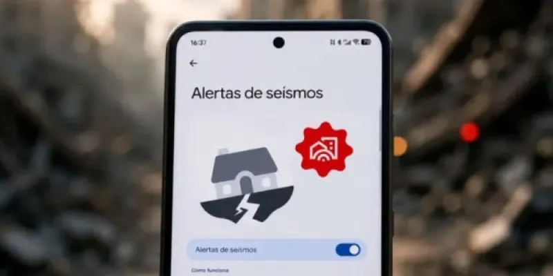 Smartphones con alertas sísmicas