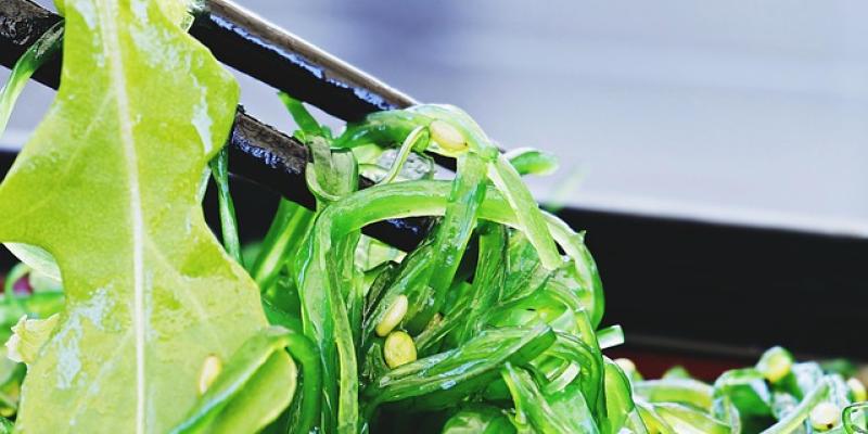 Algas en una ensalada