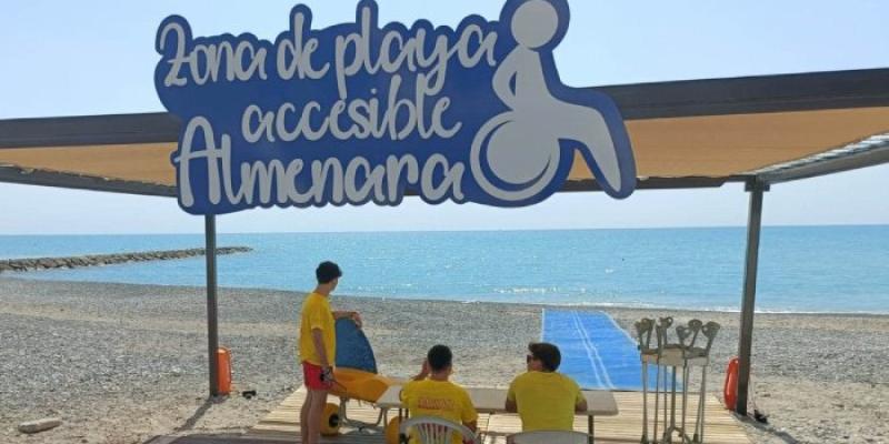 Playa accesible de Almenara