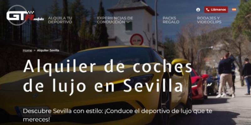 Alquiler de coches de lujo en Sevilla