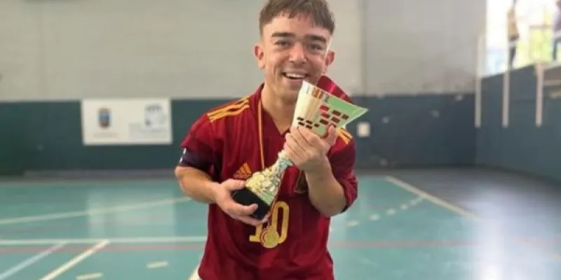 Álvaro Rodrigo, campeón que visibiliza la acondroplasia
