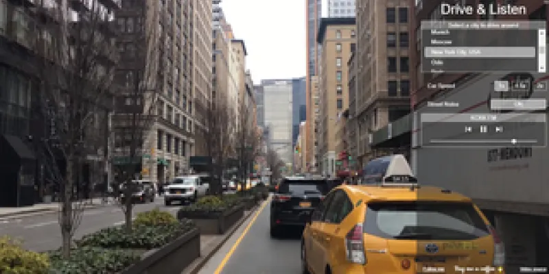 Aplicación para recorrero los paisajes del mundo