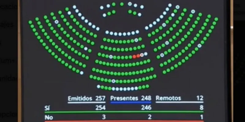 Votación de la reforma del artículo 49 de la Constitución