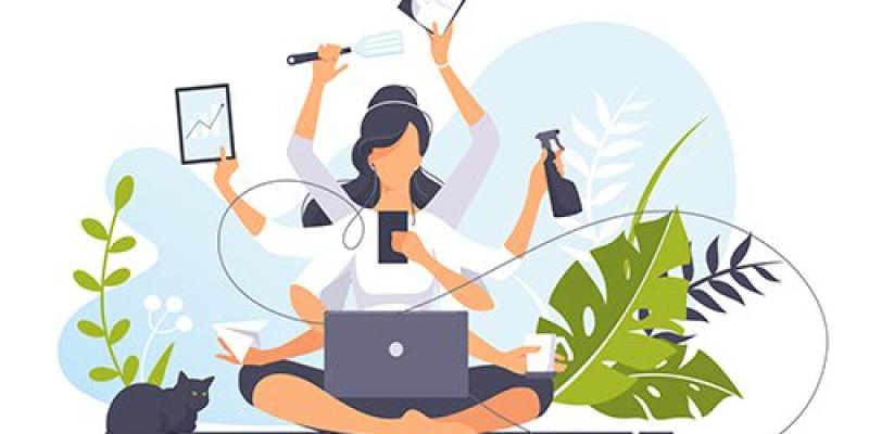 Imagen de una representación de autónomo/Emprendedores Situación de los autónomos hombres y mujeres