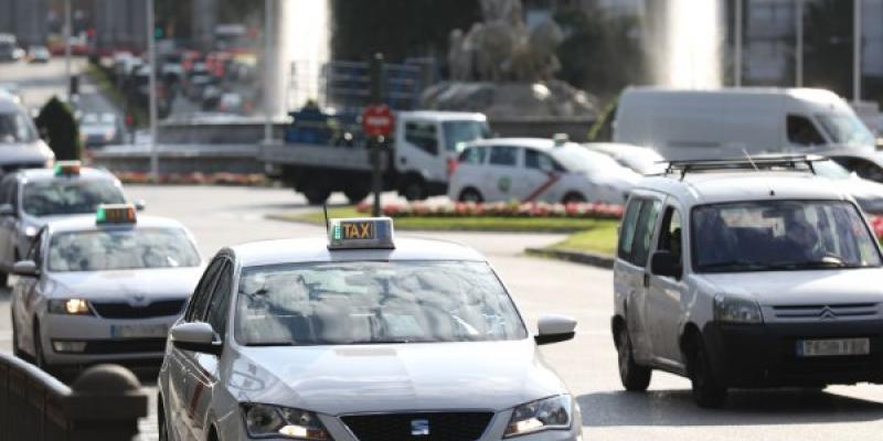 Taxistas madrileños