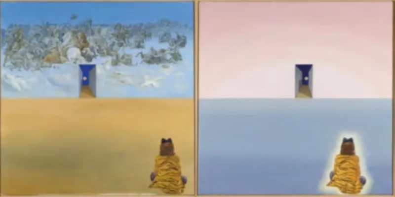 Imagen de la obra de Salvador Dalí