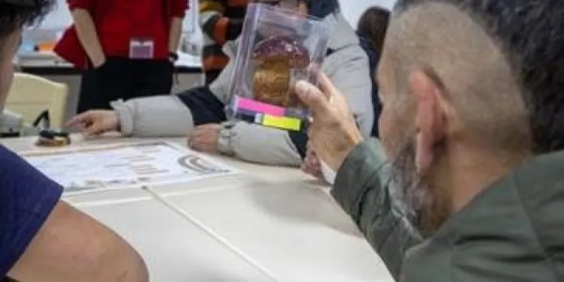 Una actividad de ‘El Botánico en el aula’ realizada el pasado curso