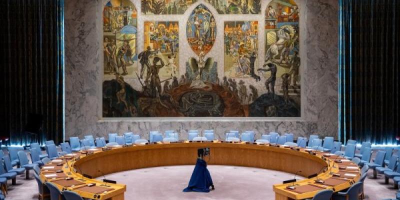 Cámara del Consejo de Seguridad de la ONU