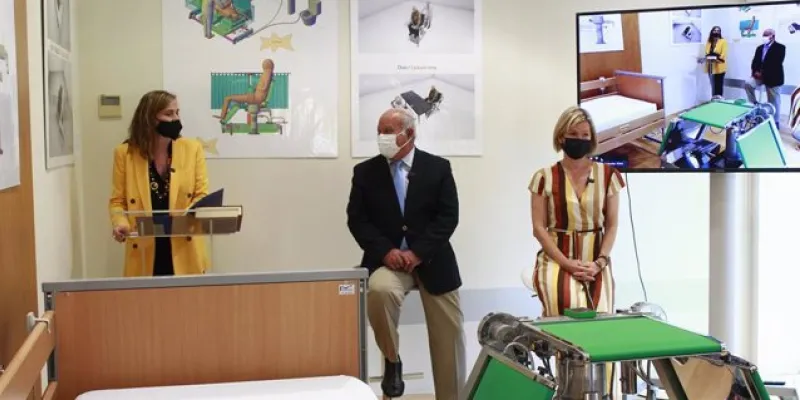 Una camilla robotizada para pacientes con movilidad reducida, premiada como ‘Mejor invención española’