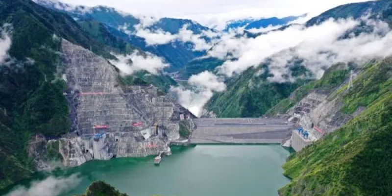La central hidroeléctrica de China