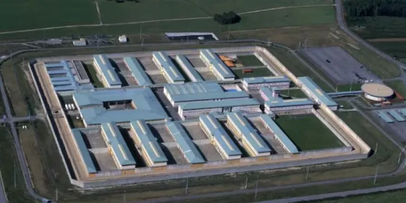 Vista aérea del Centro Penitenciario de Teixeiro 