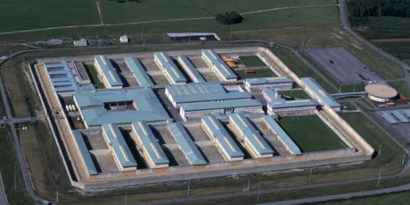 Vista aérea del Centro Penitenciario de Teixeiro 