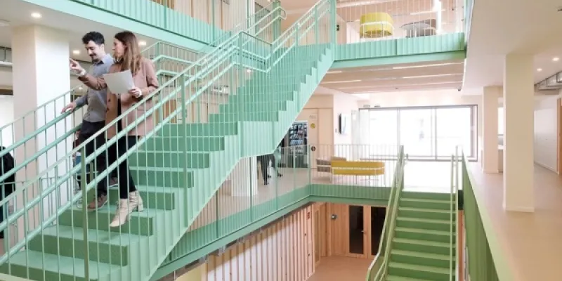 Interior del nuevo Centro de Investigación e Innovación en Salud Emocional RISE Center