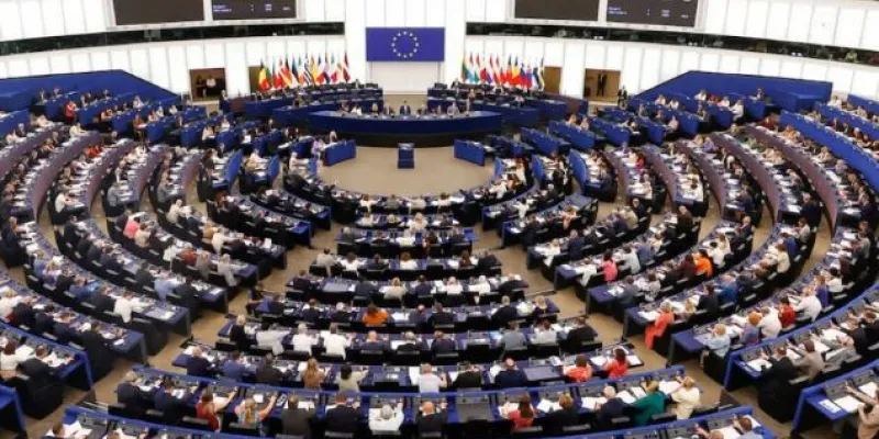 Pleno del Parlamento Europeo en Estrasburgo (Francia) 