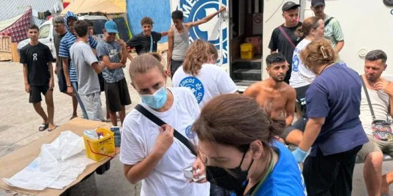 Rosa Fuentes, en primera línea asistencial en Ceuta