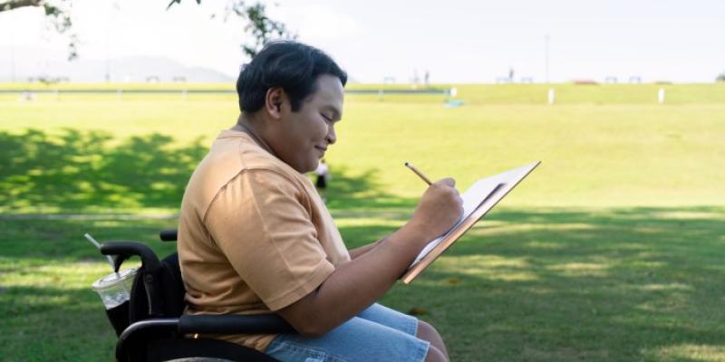 Joven con discapacidad 