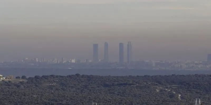Contaminación en Madrid antes del confinamiento.
