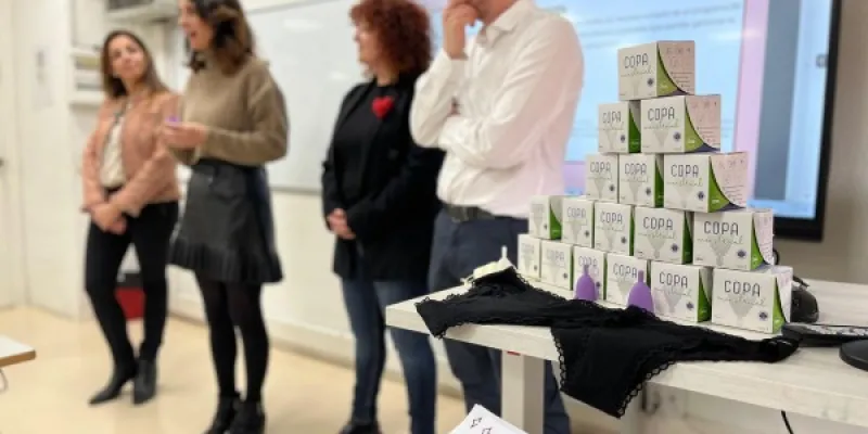 Charlas sobre salud menstrual en institutos de Alcorcón | Foto del Ayuntamiento de Alcorcón
