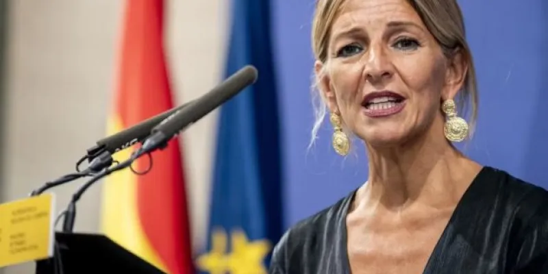 Yolanda Díaz, Ministra de Trabajo. 