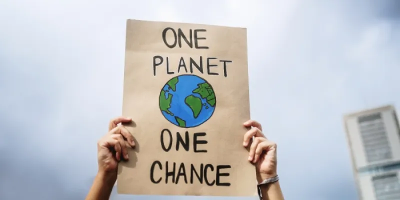 Manifestación contra la crisis climática