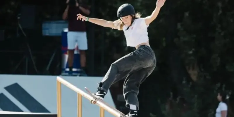 Daniela Terol practicando su pasión